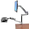 ERGOTRON Lx Sit Stand Desktop-Montage LCD-Arm (poliertes Aluminium)