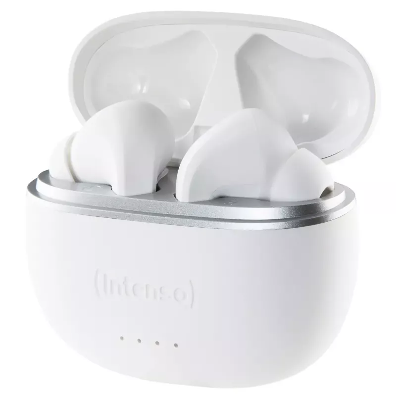 Kopfhörer Intenso White Buds T302A