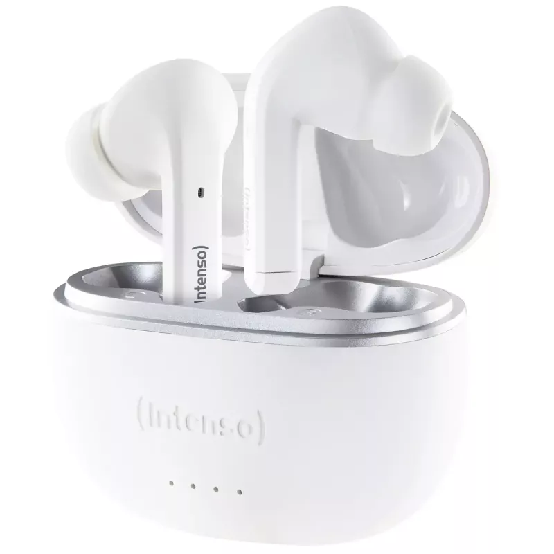 Kopfhörer Intenso White Buds T302A