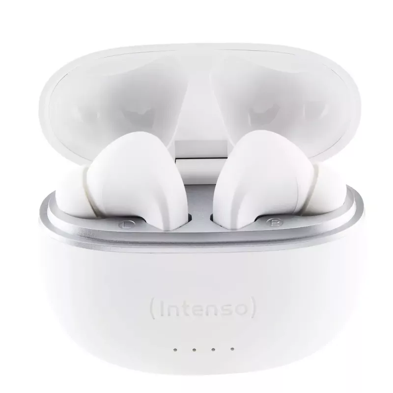 Kopfhörer Intenso White Buds T302A