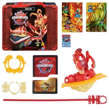Bakugan Baku-tin mit Special Attack Mantid, anpassbar, Spinning-Action-Figur und Spielzeug-Aufbewahrung, Kinderspielzeug für Jungen und Mädchen ab 6 Jahren