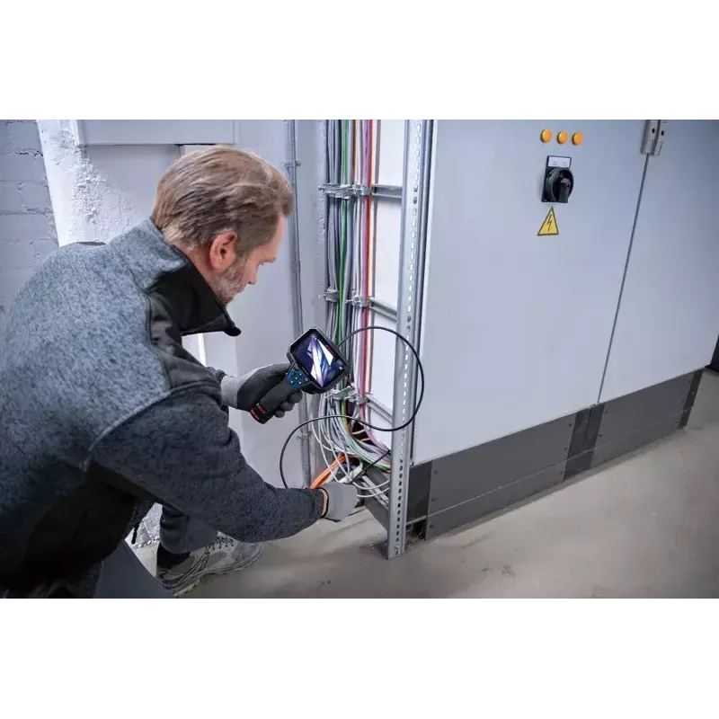 Bosch GIC 12V-5-27 C PROFESSIONAL industrielle Inspektionskamera 8,3 mm flexible führige Sonde IP67, IP54