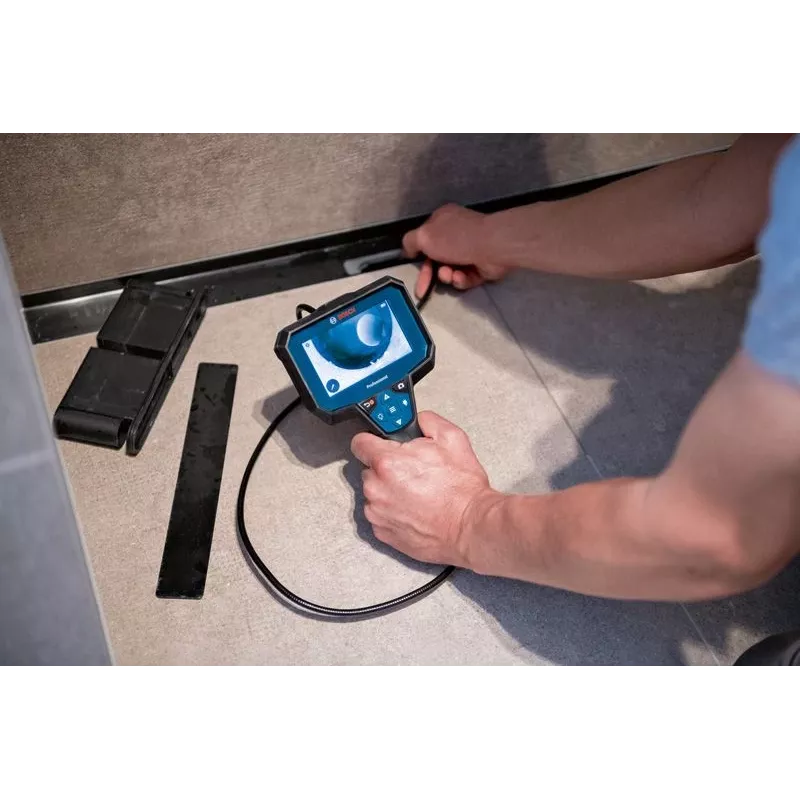 Inspektionskamera Bosch GIC 12V-4-23 C Professional — batteriebetrieben 12 V, flexibles 4,23 m Kabel