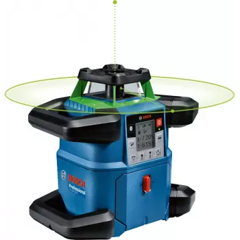 Rotationslaser Bosch GRL 650 CVHG Professional 18 V mit grüner Laserlinie, L-BOXX