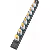 Steckschlüsselsatz Hazet 986-SR/8, 8-teiliger Satz kurze Sechskant-Steckschlüsseleinsätze, 6–17 mm, schwarz