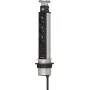 Steckdosenleiste Brennenstuhl 1396200013 2m 3 AC-Ausgänge Innenbereich Aluminium Schwarz