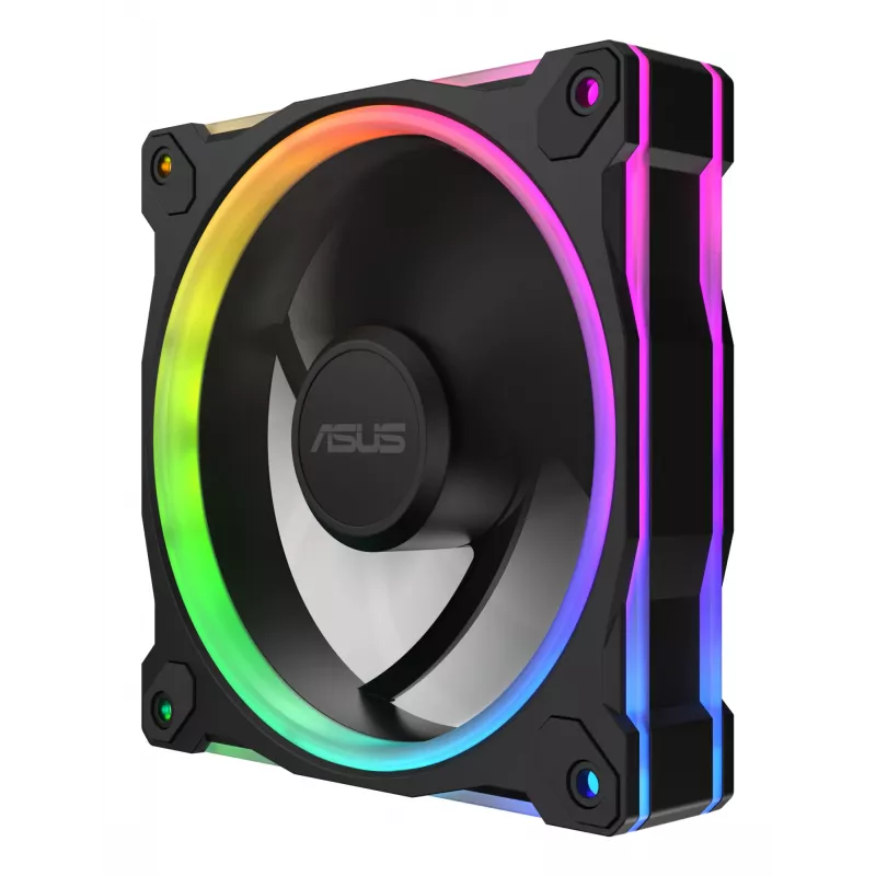 Lüfter ASUS Prime MR120 ARGB Reverse Schwarz 12 cm Gleitlager