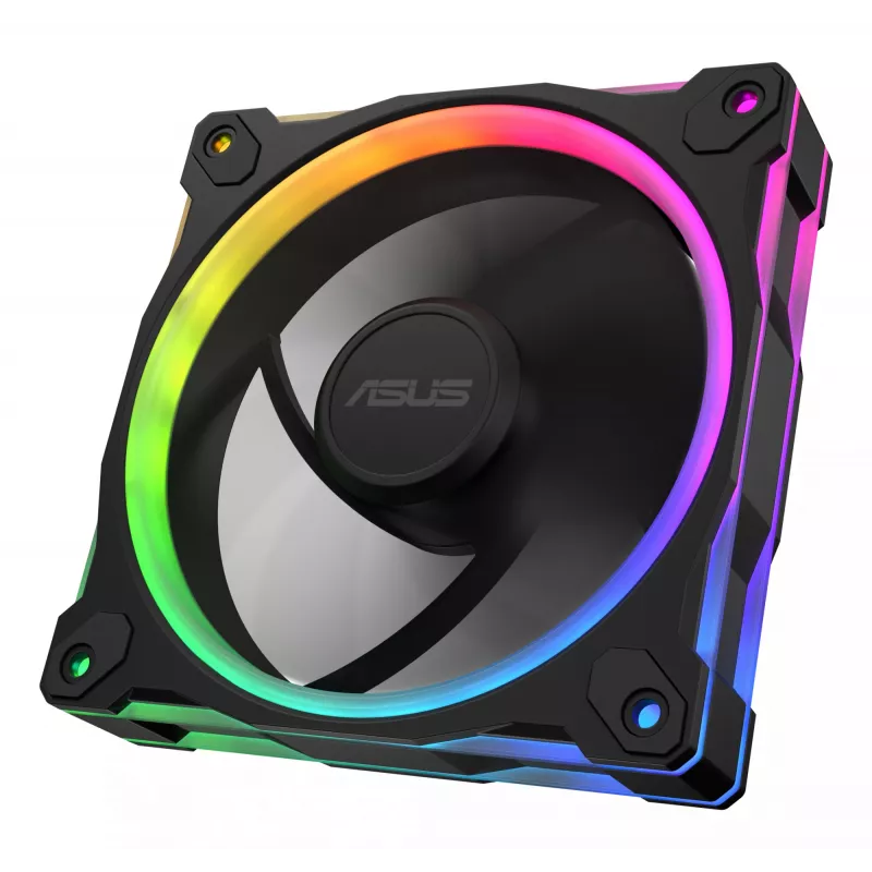 Lüfter ASUS Prime MR120 ARGB Reverse Schwarz 12 cm Gleitlager