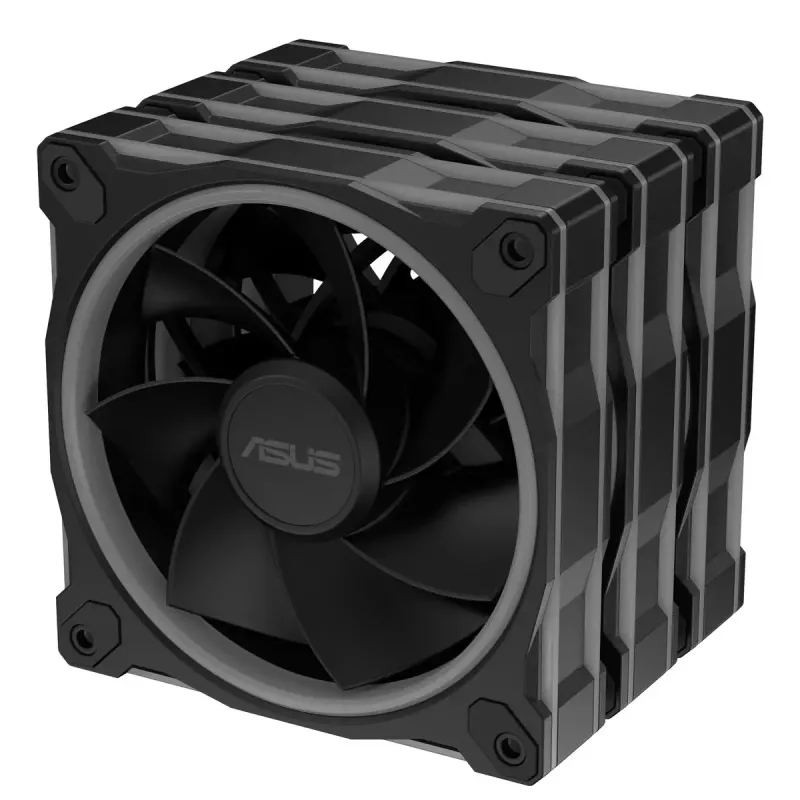 ASUS Prime MR120 Fan ARGB Reverse Schwarz 3in1 Computergehäuse 12 cm 3 Stück