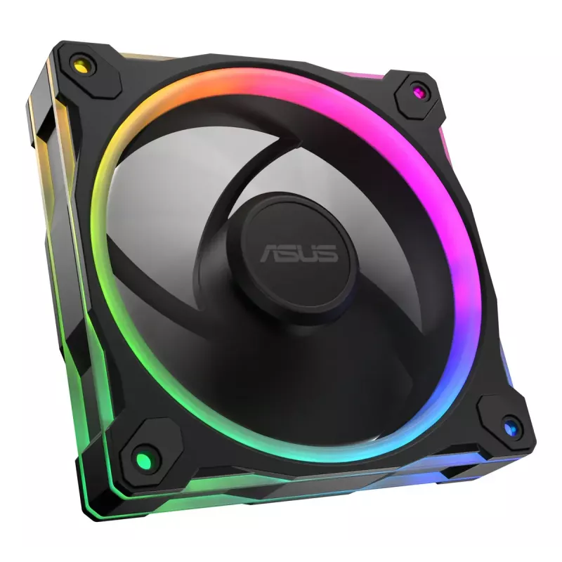ASUS Prime MR120 Fan ARGB Reverse Schwarz 3in1 Computergehäuse 12 cm 3 Stück
