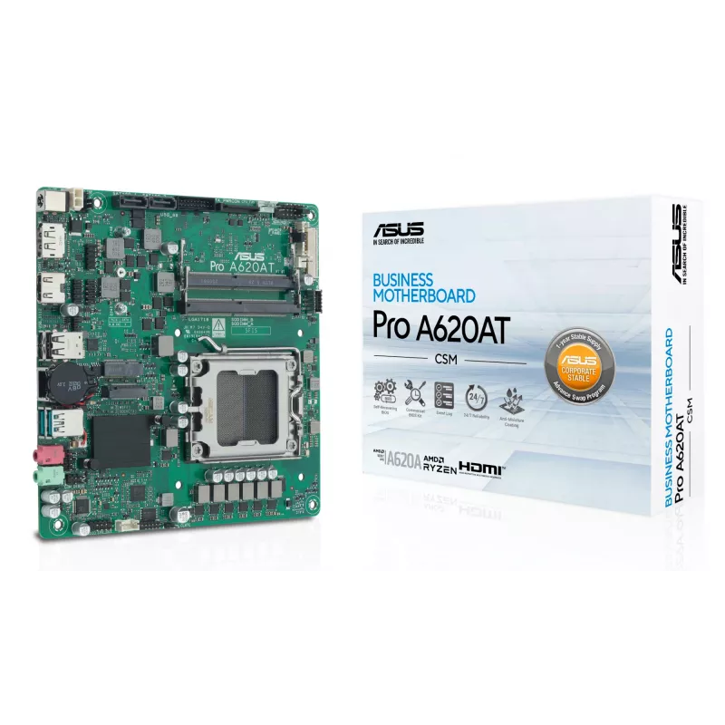 Motherboard ASUS 90MB1L5M-M0EAYC AMD A620A Sockel AM5 mini ITX
