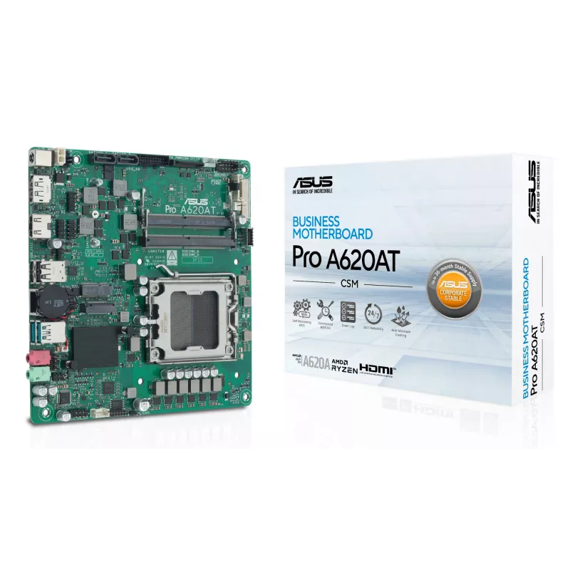 Motherboard ASUS 90MB1L5M-M0EAYC AMD A620A Sockel AM5 mini ITX