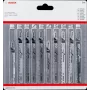 Bosch 2 607 011 172 Stichsäge-/Säbelsäge-/Säbelsägeblatt Stichsägeblatt 10 Stück