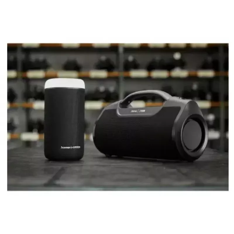 Bluetooth-Lautsprecher CANTON Glow Pro von HAMA, schwarz, 3,5-mm-Klinke, LED-Lichteffekte