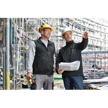 Bosch GHV 12+18V XA Professional Heizweste Größe S schwarz