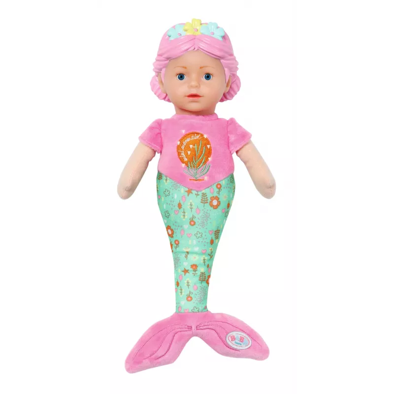 Babypuppe BABY born Meerjungfrau 33 cm waschbar mehrfarbig
