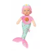 Babypuppe BABY born Meerjungfrau 33 cm waschbar mehrfarbig