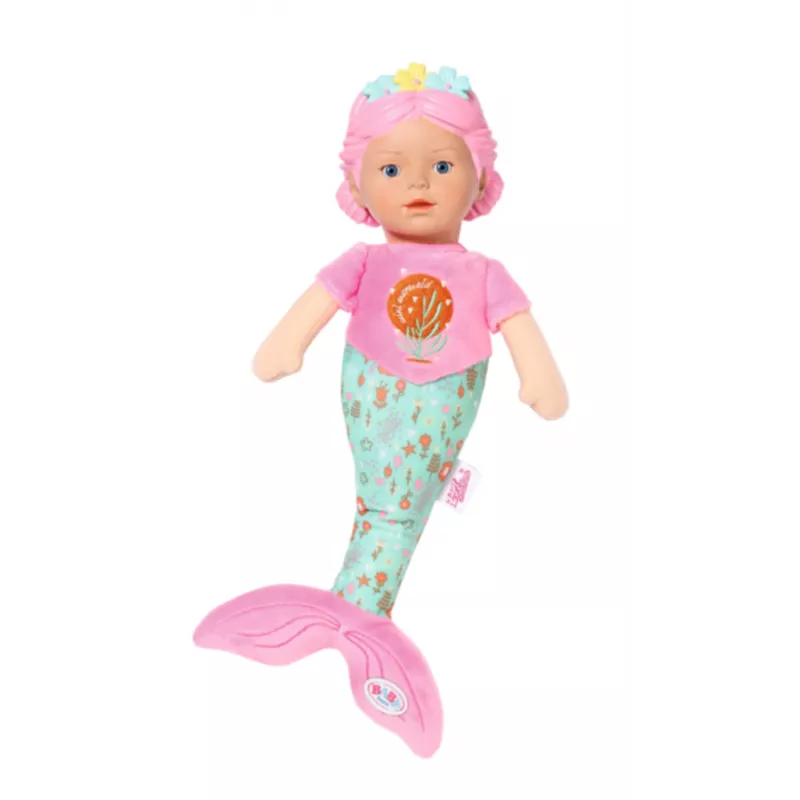 Babypuppe BABY born Meerjungfrau 33 cm waschbar mehrfarbig