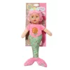 Babypuppe BABY born Meerjungfrau 33 cm waschbar mehrfarbig