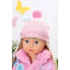 Puppenkleidungsset BABY born Pinkes Mantelset 43 cm zusammenklappbar