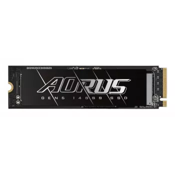 M.2 NVMe SSD GIGABYTE AORUS Gen5 14000 — 4 TB, PCIe 5.0, Lesen 14100 MB/s, Schreiben 12600 MB/s