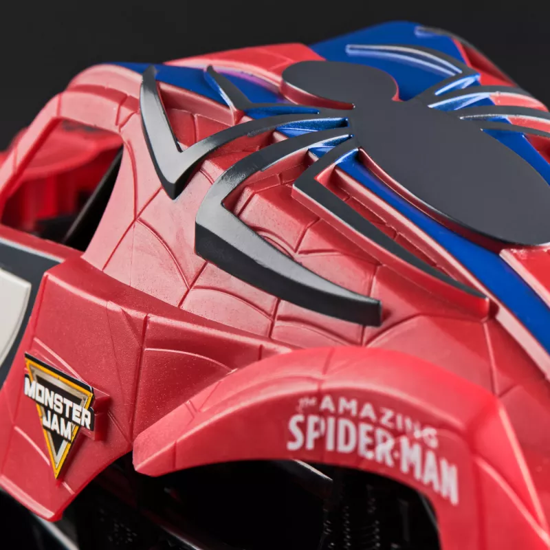 Monster Jam, Marvel The Amazing Spider-Man RC Monster Truck, Maßstab 1:24, Kinderspielzeug für Jungen und Mädchen ab 4 Jahren