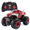 Monster Jam, Marvel The Amazing Spider-Man RC Monster Truck, Maßstab 1:24, Kinderspielzeug für Jungen und Mädchen ab 4 Jahren