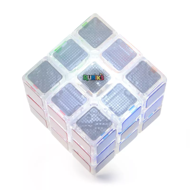 Rubik’s Cube, Pulse Cube, Leuchtendes Knobelspiel für Erwachsene & schnelle Löser, Löse das Puzzle bevor die Lichter ausgehen, problemlösendes herausforderndes Gehirntrainings-Fidget-Spielzeug für Kinder ab 8 Jahren