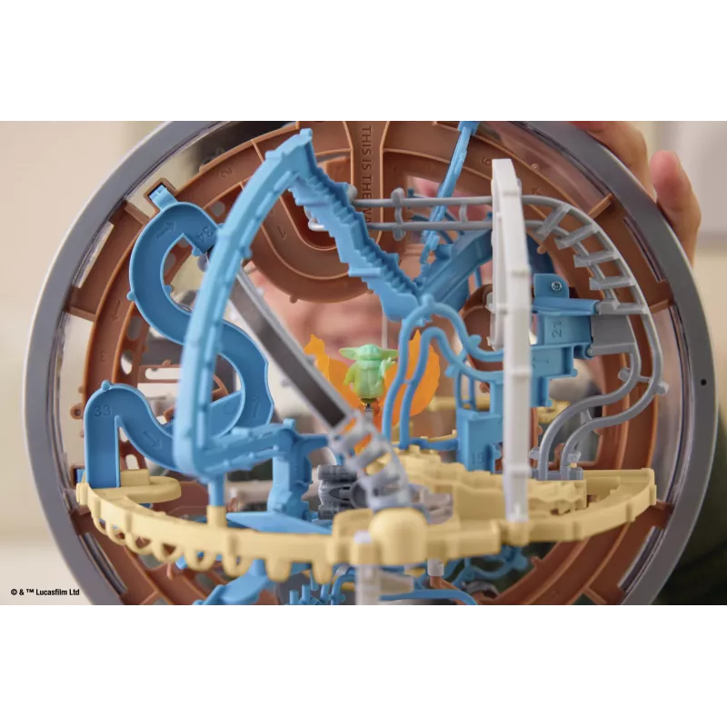 3D-Labyrinth-Geschicklichkeitsspiel Spin Master Perplexus Star Wars The Mandalorian – handgehaltenes Bewegungslabyrinth