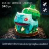 4D Build, Pokémon Bisasam 3D-Modellbausatz, Pokémon-Figur, Kanto Erster Partner Kollektion, Schreibtisch-Deko, 195 Teile, ab 12 Jahren