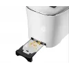 Toaster Unold Design Dual 4 Scheiben 1350 W Schwarz Weiß