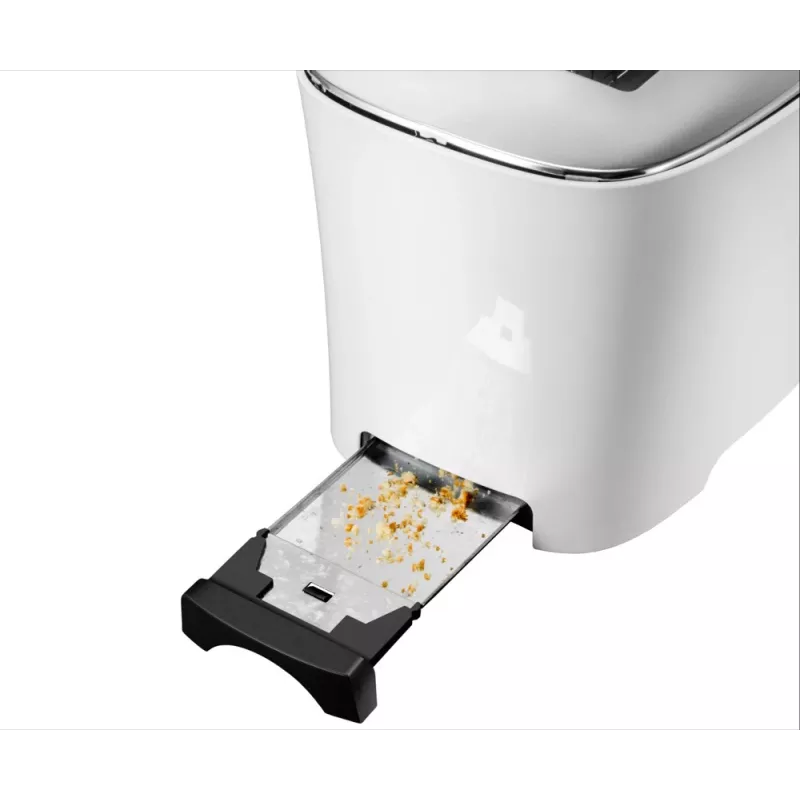 Toaster Unold Design Dual 4 Scheiben 1350 W Schwarz Weiß