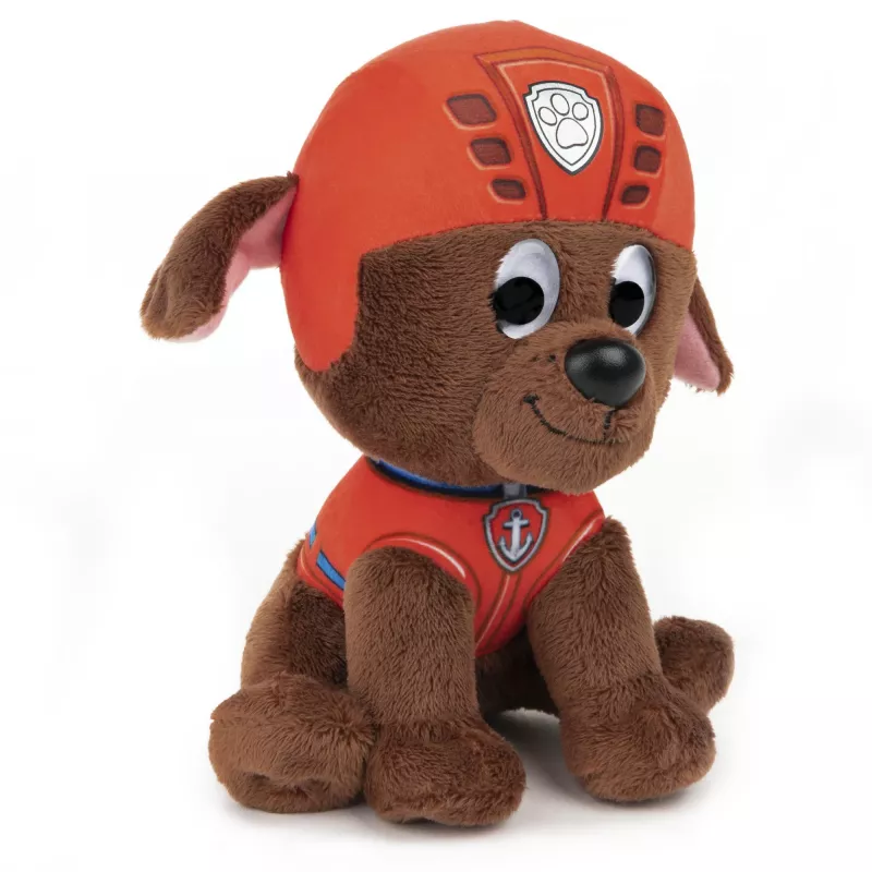 PAW Patrol GUND Offizielles Zuma Plüschtier in charakteristischer Wasserrettungsuniform, Stofftier für Kinder ab 1 Jahr, 6 Zoll