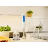 Handmixer Braun Household MultiQuick 3 MQ30202M, 900 W, weiß/blau, mit Zerkleinerer und Schneebesen