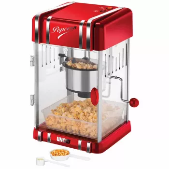 Unold 48535 Popcornmaschine Rot, Silber 300 W