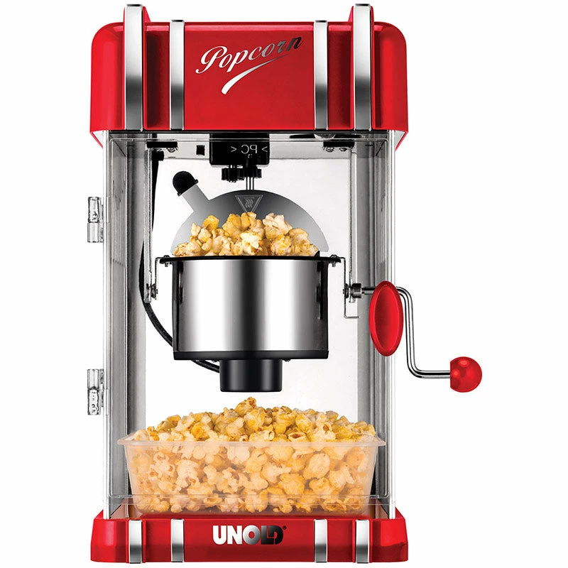 Unold 48535 Popcornmaschine Rot, Silber 300 W