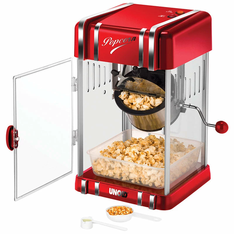 Unold 48535 Popcornmaschine Rot, Silber 300 W