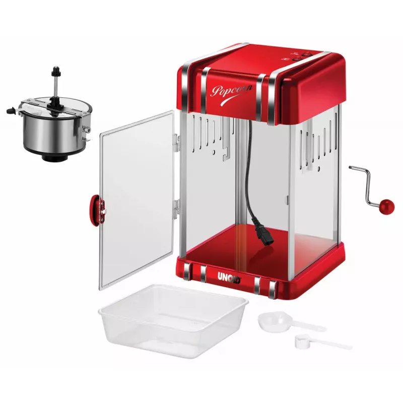 Unold 48535 Popcornmaschine Rot, Silber 300 W