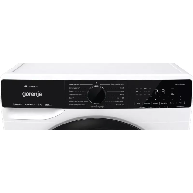 Waschmaschine Gorenje G600 WPNA94A1TS Frontlader 9 kg 1300 U/min Weiß A