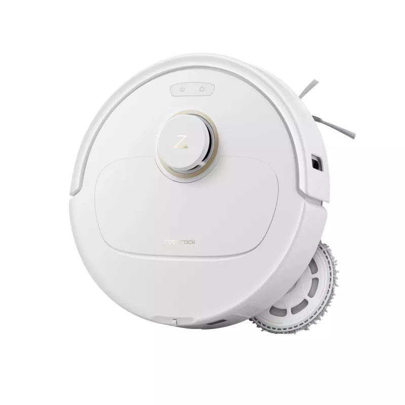Staubbeutel-Roboterstaubsauger Roborock Q Revo C — weiß, 180 min Laufzeit, 5200 mAh, 0,325 l Staubbehälter