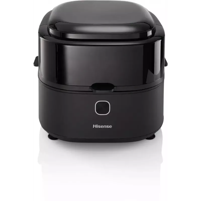 Hisense HAF1350DR Single 6,7 L Standgerät 1350 W Heißluftfritteuse Schwarz