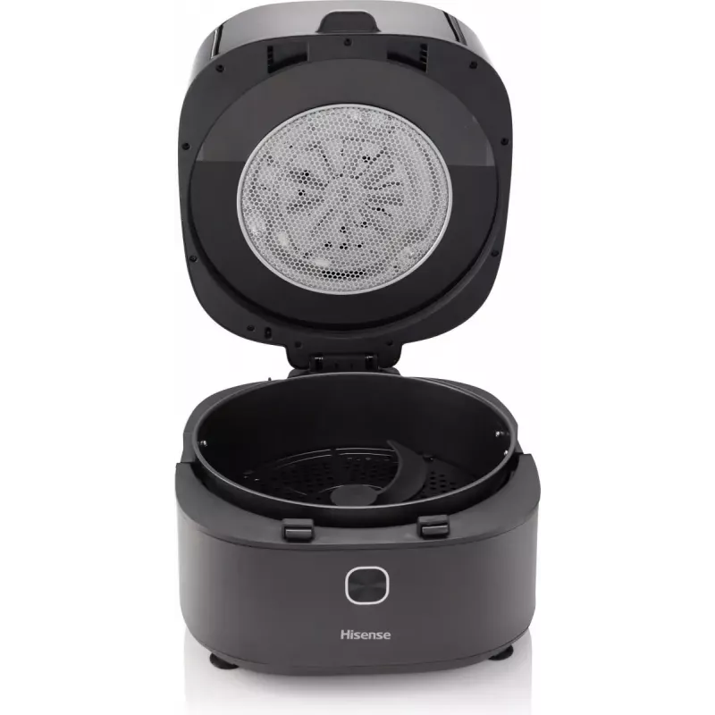 Hisense HAF1350DR Single 6,7 L Standgerät 1350 W Heißluftfritteuse Schwarz