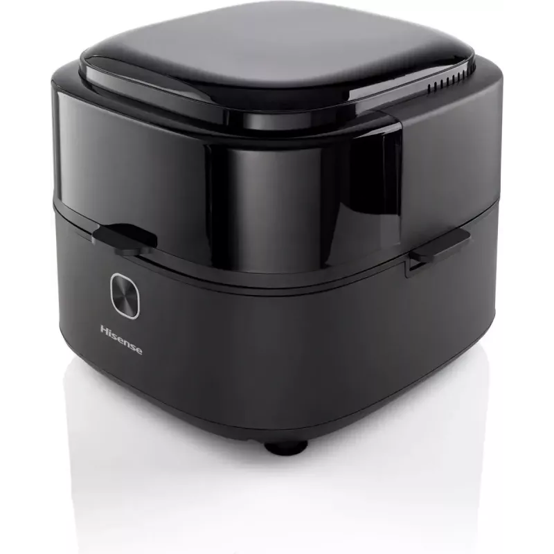 Hisense HAF1350DR Single 6,7 L Standgerät 1350 W Heißluftfritteuse Schwarz