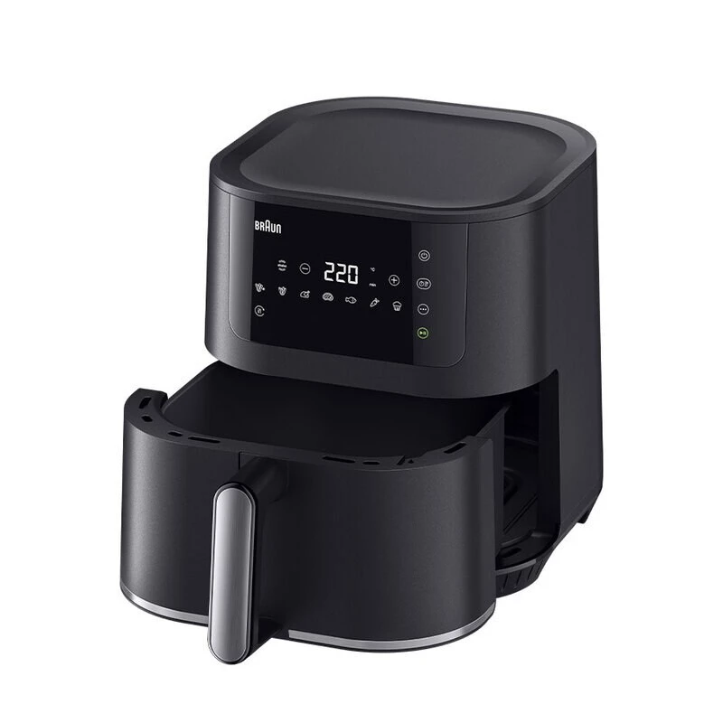 Heißluftfritteuse Braun Household MultiFry 5 HF5030 — 1700 W, 6,0 l Korb, schwarz/silber
