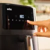 Heißluftfritteuse Braun Household MultiFry 5 HF5030 — 1700 W, 6,0 l Korb, schwarz/silber