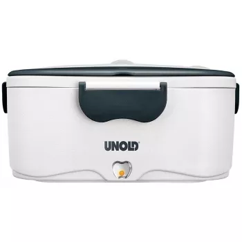 Lunchbehälter Unold 230.338 1,5 L Edelstahl Schwarz Weiß