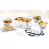 Lunchbehälter Unold 230.338 1,5 L Edelstahl Schwarz Weiß