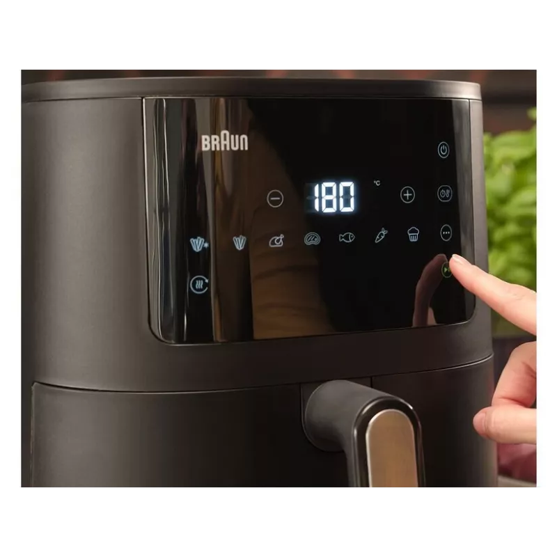 Braun MultiFry 3 Single 4.3 L Standgerät 1500 W Heißluftfritteuse Schwarz