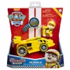 PAW Patrol , Ready, Race, Rescue Rubble’s Race & Go Deluxe Fahrzeug mit Sound, für Kinder ab 3 Jahren