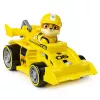 PAW Patrol , Ready, Race, Rescue Rubble’s Race & Go Deluxe Fahrzeug mit Sound, für Kinder ab 3 Jahren